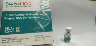 SwissHCG (Preis für 1 Ampulle 5000 IE + 2 ml Wasser)